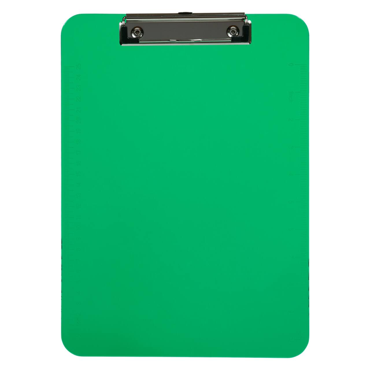 JAM Paper Letter Size Plastic Clipboards, 12ct.
